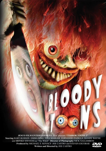 Bloody Toons - Dvd Uncut Movies - Horreur - Terror Toons 2 - Joe Castro