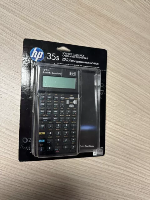 HP 35S SCIENTIFIC Calculator Calcolatrice Scientifica EUR 310,00 - PicClick  IT