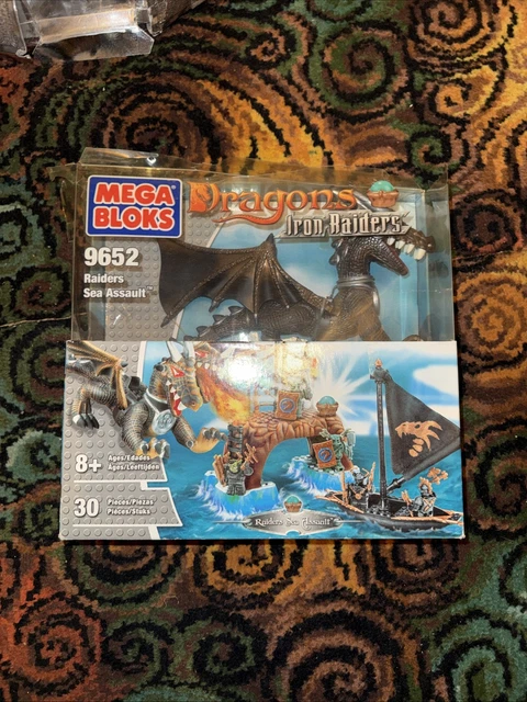 Mega Bloks dragons 9652 Raiders Sea Assault : Achat occasion | LEGO et autres briques Mega Bloks 8 ans - 12 ans Bon état