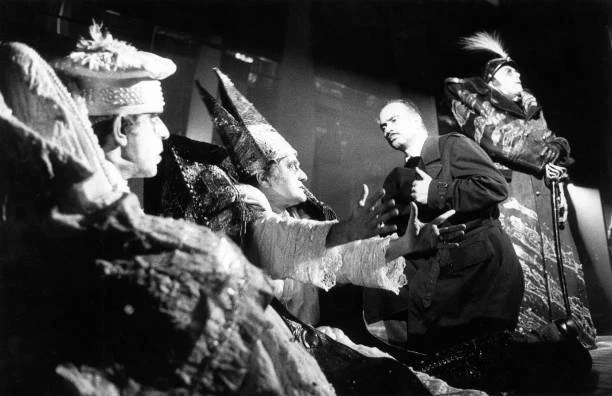 ITALIAN ACTOR FRANCO Graziosi Acting In The Comedy The Balcony By OLD