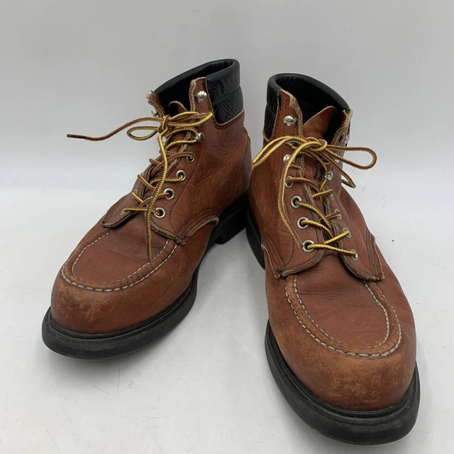 USED MEN'S RED Wing LaceUp S Made In Usa Work Shoes Size See Below