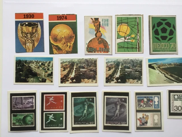 15 verschiedene Sammelbilder, Americana, WM 1978, kein Panini, ungeklebt, top,