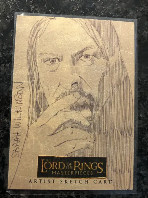 Topps Lord of the Rings Masterpieces Boromir Sketch 1/1 Card