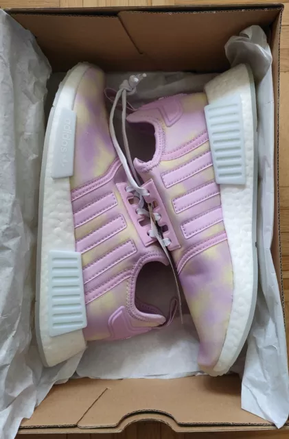 Adidas NMD_R1 J scarpe da ginnastica per bambina / donna. NUOVE.