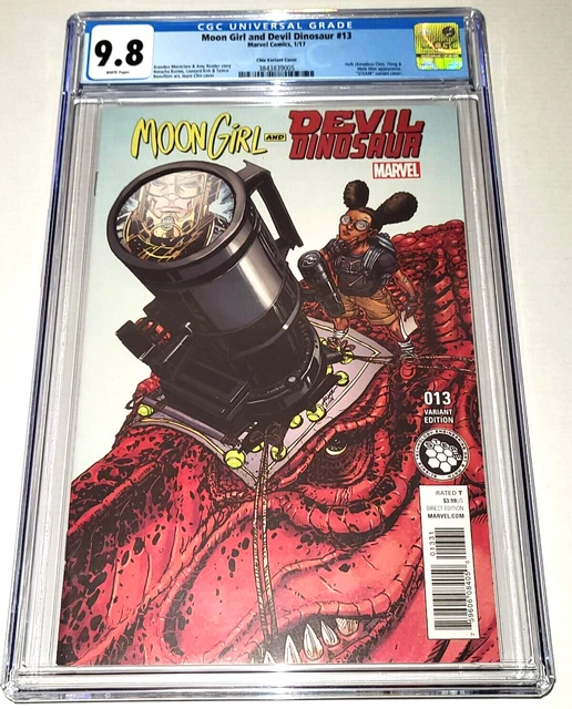 Moon Girl And Devil Dinosaur #13 Chin STEAM Variant CGC 9.8 NM/MT Marvel 2017