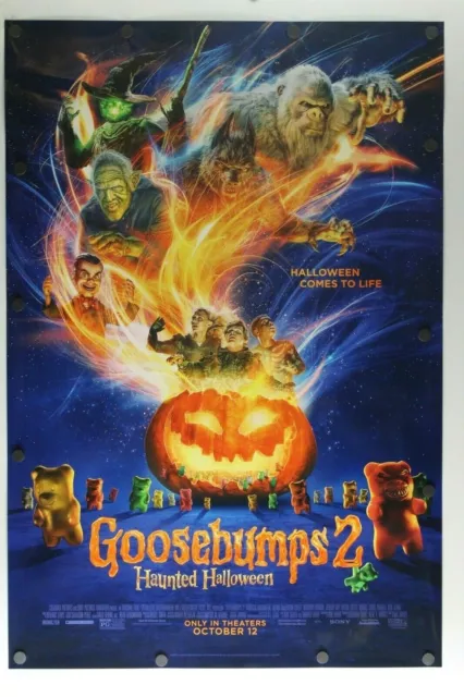 Goosebumps 2 Haunted Halloween 2018 Double Sided Original Movie Poster 27" x 40"