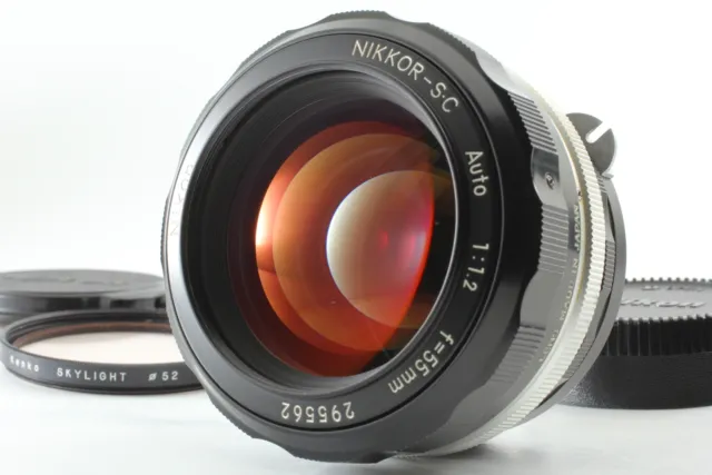 [Near MINT] Nikon Nikkor-S.C SC S C Auto 55mm f1.2 non Ai MF Standard Lens JAPAN