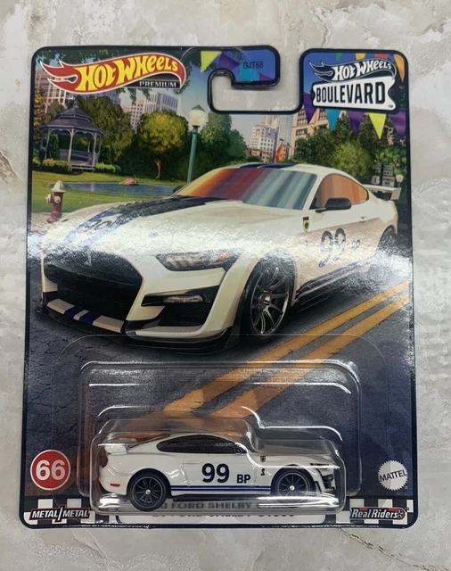Hot Wheels – Ford Mustang Shelby GT500 '20 – 1/64 – Gran Turismo – Bleu – Édition Spéciale