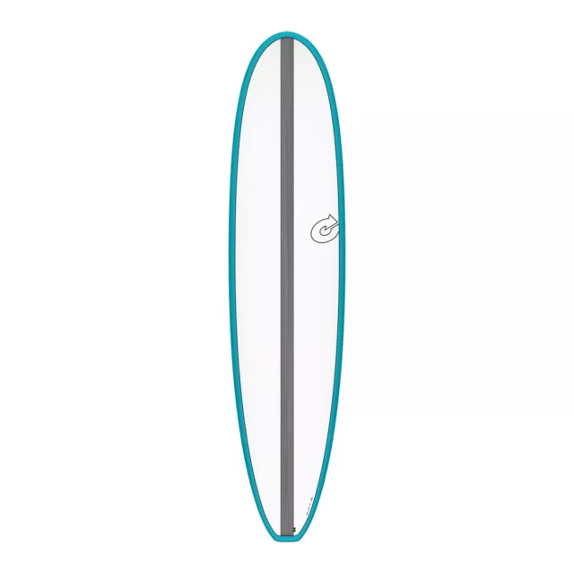 Planche de Surf torq epoxy tet Cs 8.0 longboard carbon Teal