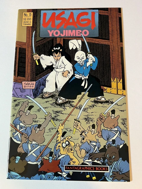 USAGI YOJIMBO #15 (1989) Fantagraphics Stan Sakai Comic TMNT VF/NM