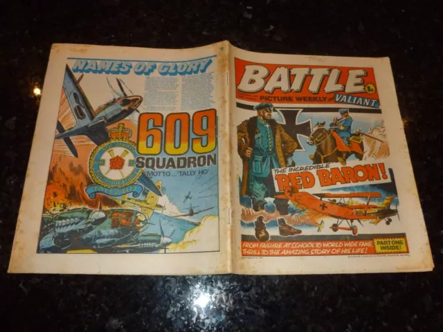 BATTLE PICTURE WEEKLY & VALIANT Comic - Date 24/09/1977 - UK Comic