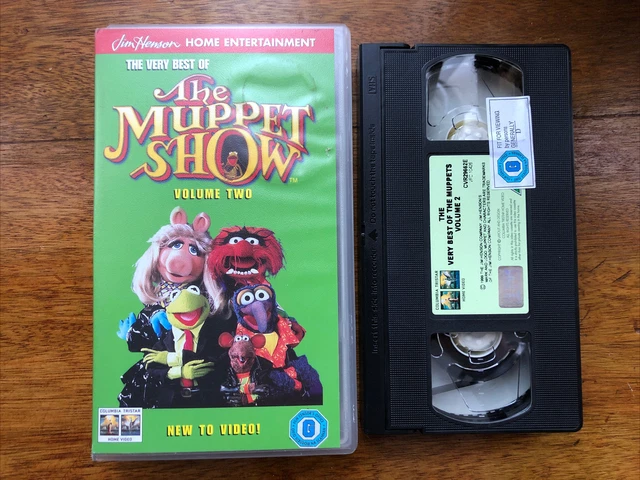 THE VERY BEST of The Muppet Show Vol 2 VHS video cassette tape PAL Jim ...