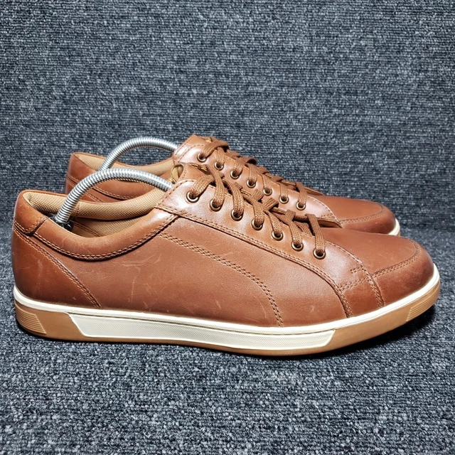 COLE HAAN BERKLEY Sneaker Mens 11.5 British Tan Brown Leather