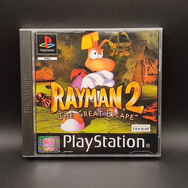 Ps1 Rayman 2 The Great Escape Pal Ita Playstation Psx Completo Ottime Condizioni