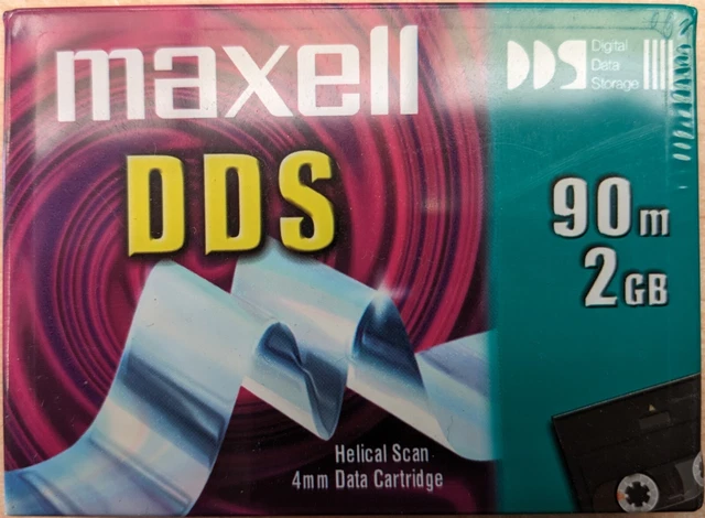 その他 HS-4/90S(D) DATA CARTRIDGE 90M/2G DDS1 Amazon.com: Maxell 2.0GB 91.5M HS-4/90S 4MM Data Cartridge for