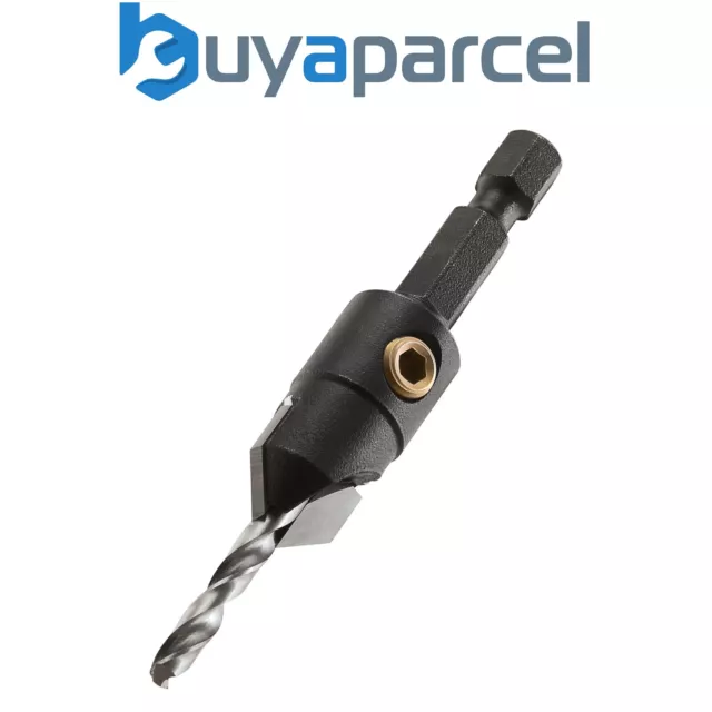 Trend Snappy TCT Tipped Countersink 3.5mm 9/64 x 12.7mm Drill Bit SNAP/CS/12TC