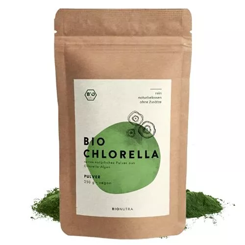 Chlorella & Spiruline bio en poudre Agriculture biologique Sans additif