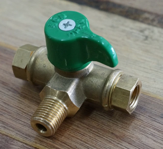 GAS LPG TWIN Cylinder Manual Changeover Valve Tap SCG For Caravans