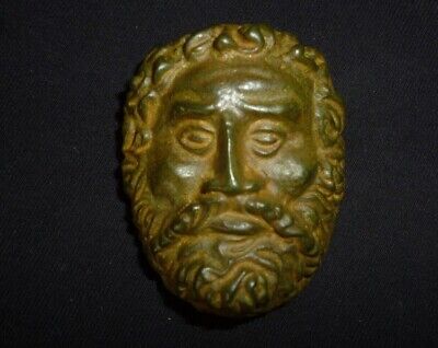 Ancient ROMAN Bronze Head of God ZEUS - 1-3th Century AD  - 702