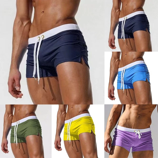Costumi da bagno uomo biancheria intima estate sport pantaloncini da surf quotidiani pantaloncini da bagno