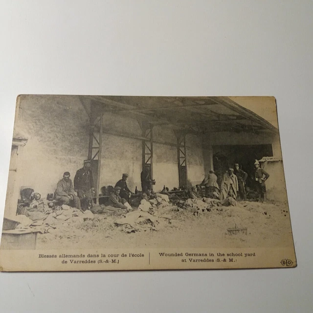 CPA – Carte Postale Ancienne Groupe De Militaires – 14-18
