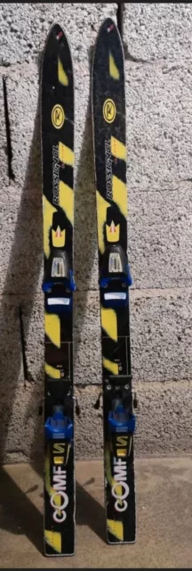Abfahrtsski Ski Rossignol COMP Racing 109 cm mit Salomon-Bindung