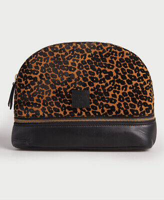 Superdry Womens Leather Make Up Bag
