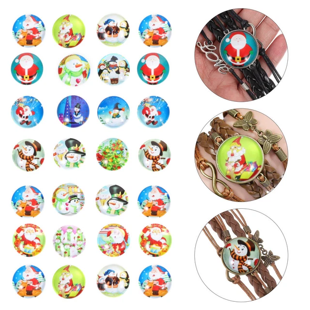 Llavero Vidrio Navidad Regalos Sus Cool Pegatinas Collar