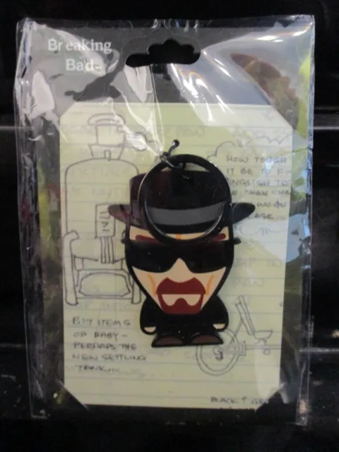 Breaking Bad Walter White Black Hat Articulated Metal Keyring Brand New Rare