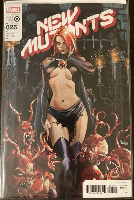 New Mutants # 25 (2022) Variant Dan Panosian Marvel Comics Vol 4 Ayala Reis