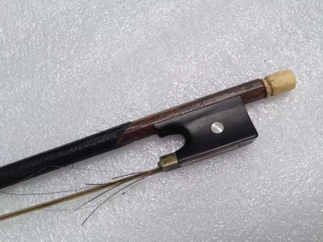 Bausch violin bow that came with a Copy Of Antonio Stradivarius Made In Germany 3