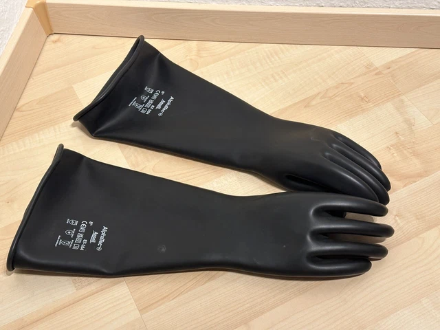 Guanti da studio AlphaTec Ansell Latex taglia 8,5 Fantastic Finest Rubber gomma