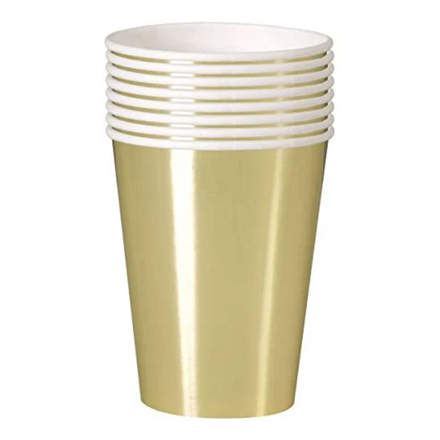 Disposable Paper Cups Birthday Wedding Catering Tableware Party Cups Drinking