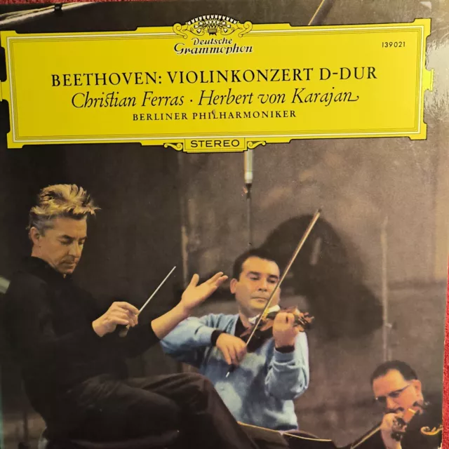 A1317/Beethoven Violinkonzert D-Dur LP Ferras/ Karajan