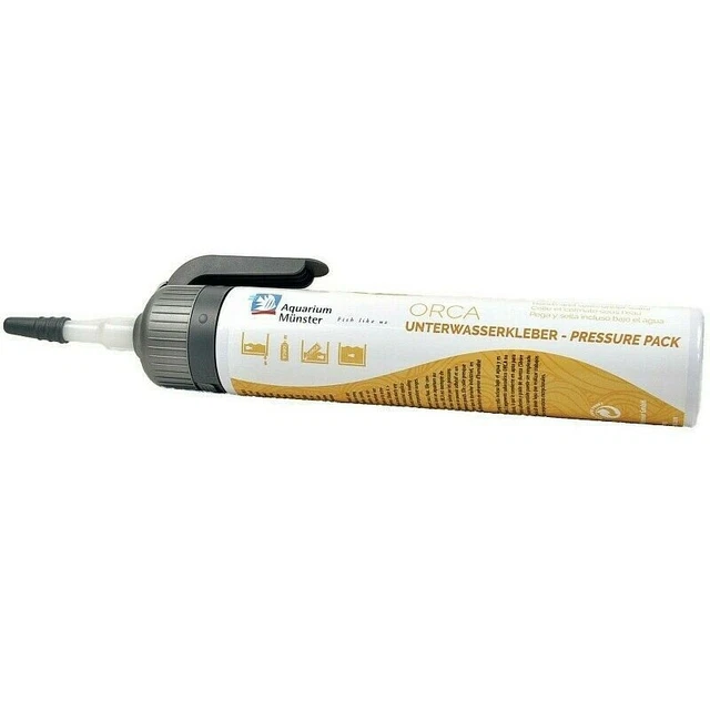 Colla Per Acquario Sott'acqua - Silicone Impermeabile, Trasparente, Sicura Per Pesci, 120ml - Foto 6