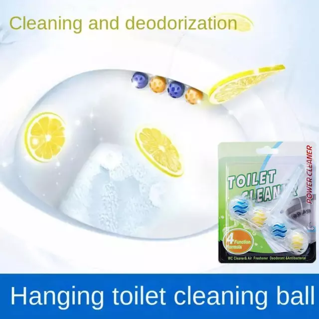 Toilet Cleaner Toilet Hanging Ball Clean Urine Dirt Decontamination Deodora M3N2