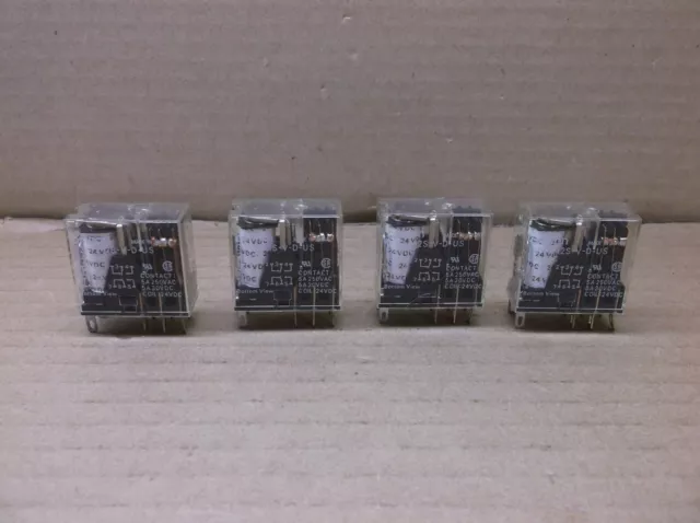 G2R-212S-V-D-US-DC24 Omron DPDT 5A Special 8-Blade Relay G2R-212S-V-D-US DC24
