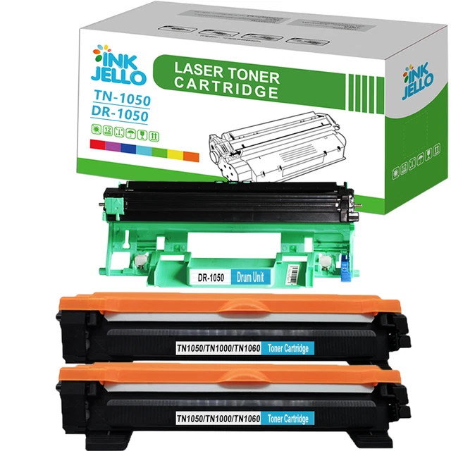2 Cartucce Toner TN1050 Yowell Compatibili Per Brother – 1000 Pagine Cadauna, Per DCP-1510/1610W/HL-1110 E MFC-1810 Stampa Nitida Brother 2 Cartucce Toner TN1050 Yowell Compatibili Per Brother – 1000 Pagine Cadauna, Per DCP-1510/1610W/HL-1110 E MFC-1810 Stampa Nitida Brother