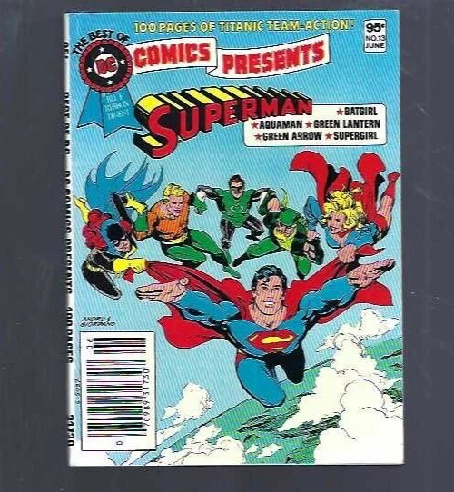 Dc Special Blue Ribbon Digest  13 - Superman Vf+ -    Dc Comics