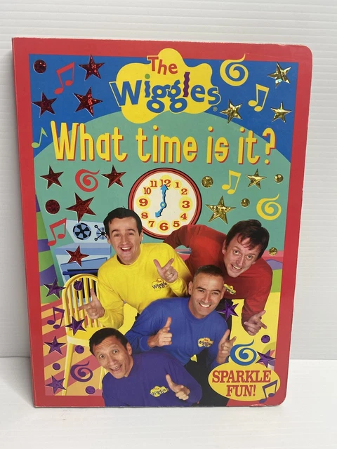 THE WIGGLES - What Time Is It? Sparkle Fun Hardcover Kids Board Book ...