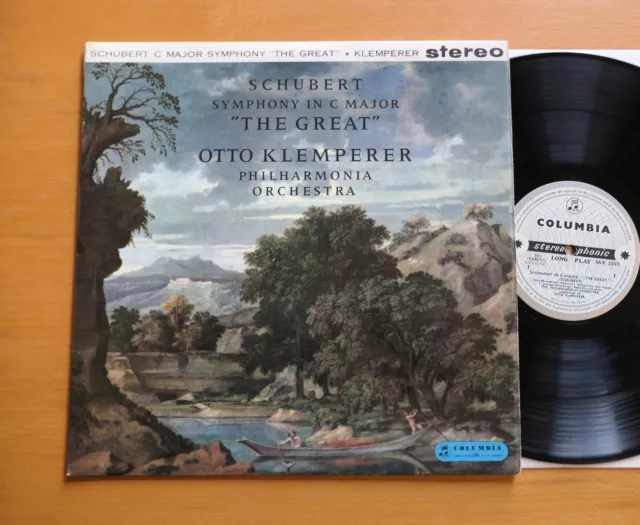 SAX 2397 ED1 Schubert Symphony 9 The Great Klemperer EXCELLENT Columbia 1st B/S