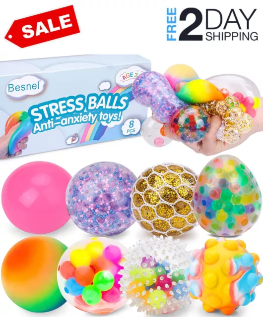 STRESS BALLS SET of 4 Buxton Emoji Stress Ball Squishy Squeeze