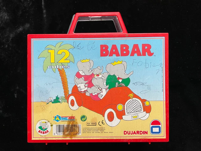 Boite 40 cubes Disney France Jouets - jouets rétro jeux de société