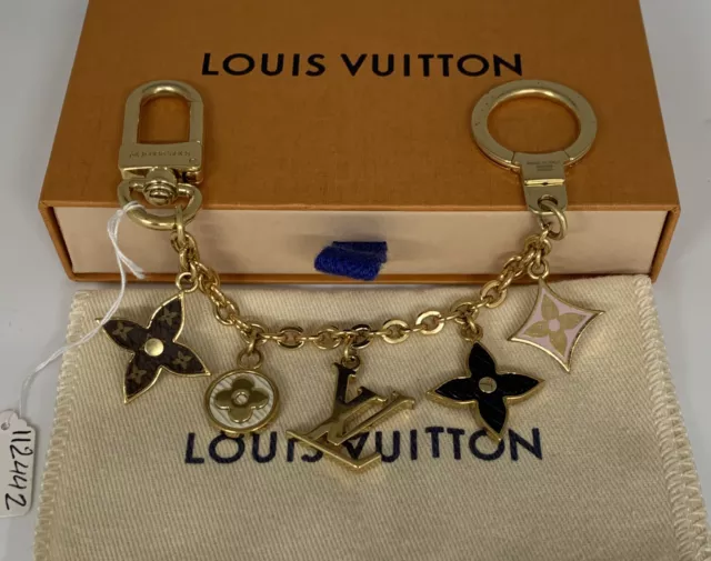 LOUIS VUITTON LOUIS VUITTON SPRING STREET CHAIN BAG CHARM key ring M68999  metal Gold Used LV M68999