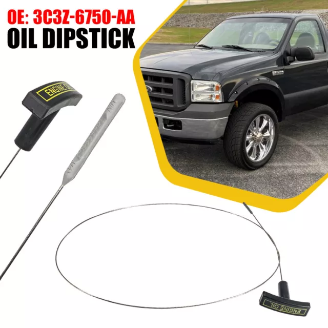 For Ford F250 F350 Super Duty 6.0L V8 Diesel Powerstroke Engine Oil Dipstick OEM For Ford F250 F350 Super Duty 6.0L V8 Diesel Powerstroke Engine Oil Dipstick OEM