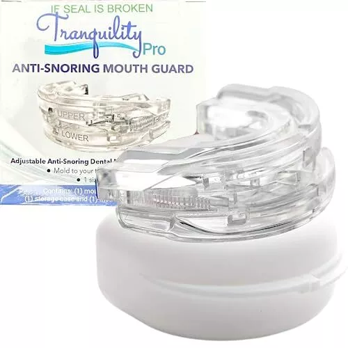 PRO 2.0 Anti-Snoring Mouth Guard - Adjustable Mouthpiece - Night Time Teeth