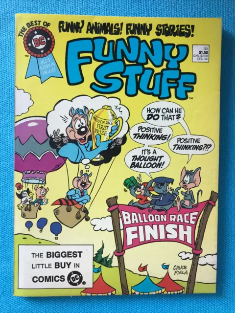 Best Of DC Blue Ribbon Digest #55 FUNNY STUFF  (Animals) Dec 84 VF HTF Comics