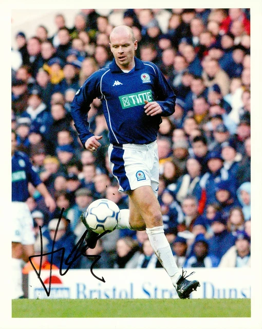 Graeme Le Saux Photo Dédicacée 10×8 – Blackburn Rovers + COA