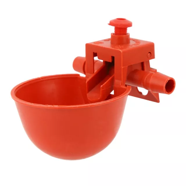 10Pcs Automatic Chicken Poultry Drinker Waterer Water Bowl Cup Drinking Water