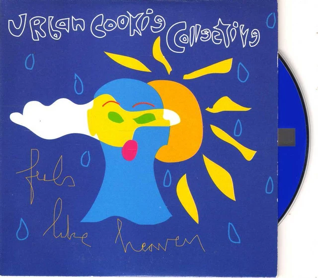 URBAN COOKIE COLLECTIVE Feels Like Heaven CDS 1993 Eurohouse Urban cookie collective feels like heaven cds 1993 eurohouse